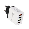 4-Port USB Fast Charger - Quick Charge 3.0 Multi-Device Adapter