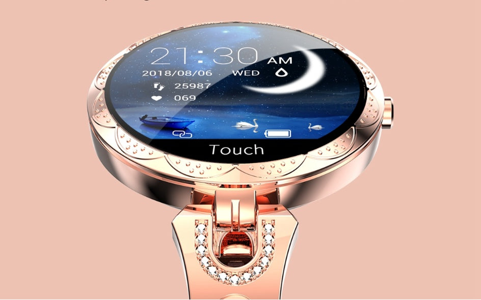 Women's Fashion Smart Watch - Elegant Fitness & Health Tracker