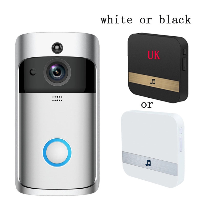 WiFi Video Doorbell with Camera - Smart Wireless Security Door Bell