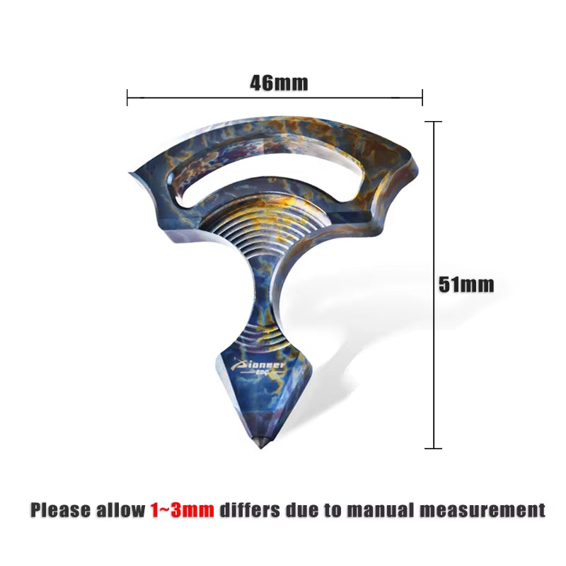 Portable Titanium Alloy Emergency Car Window Breaker Personal Security Protection Self-Defense Keychain Survival Supplies