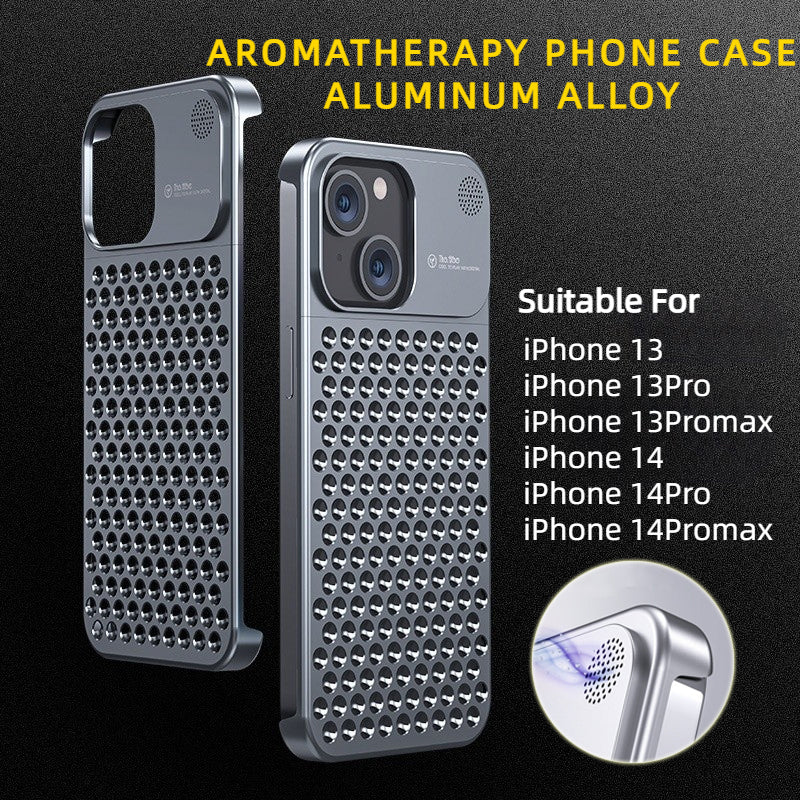 Gaming Phone Case with Cooling Vents - Aluminum Heat Dissipation Case