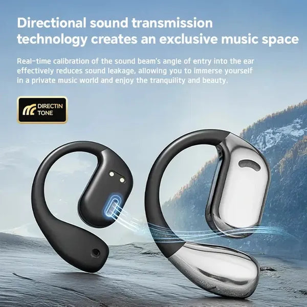 Ai Translation Headset, Bone-guided Wireless Headset, Real-time Translation In 144 Languages, Intelligent Noise Cancellation With 6 Microphones, Real-time Translation Of Meeting Notes, Touch Control,