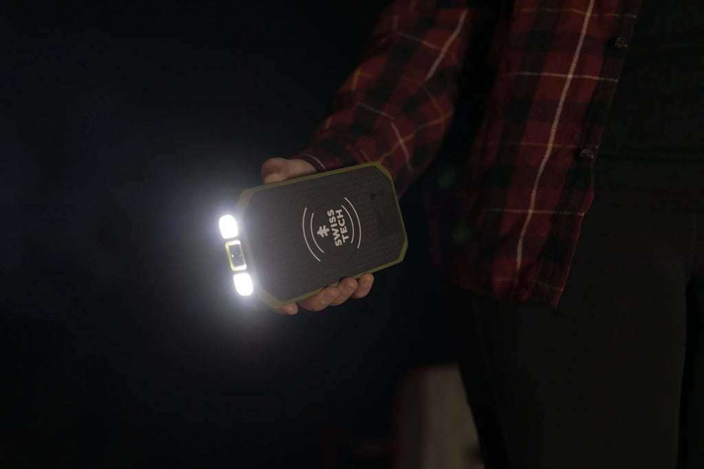 (4 Pack)  20000Mah Wireless Power Bank with Flashlight and IP54 Protection