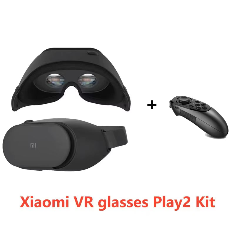 Original  VR Glasses PLAY2 Phone Kit Black Tech Virtual Reality 3D Headset - Smart Gaming Helmet & Fashion Goggles