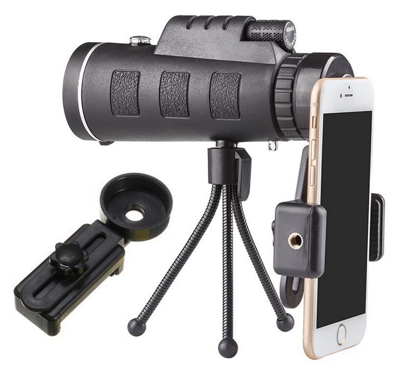 Smartphone Telescope Lens - 12X Zoom Monocular for iPhone & Android