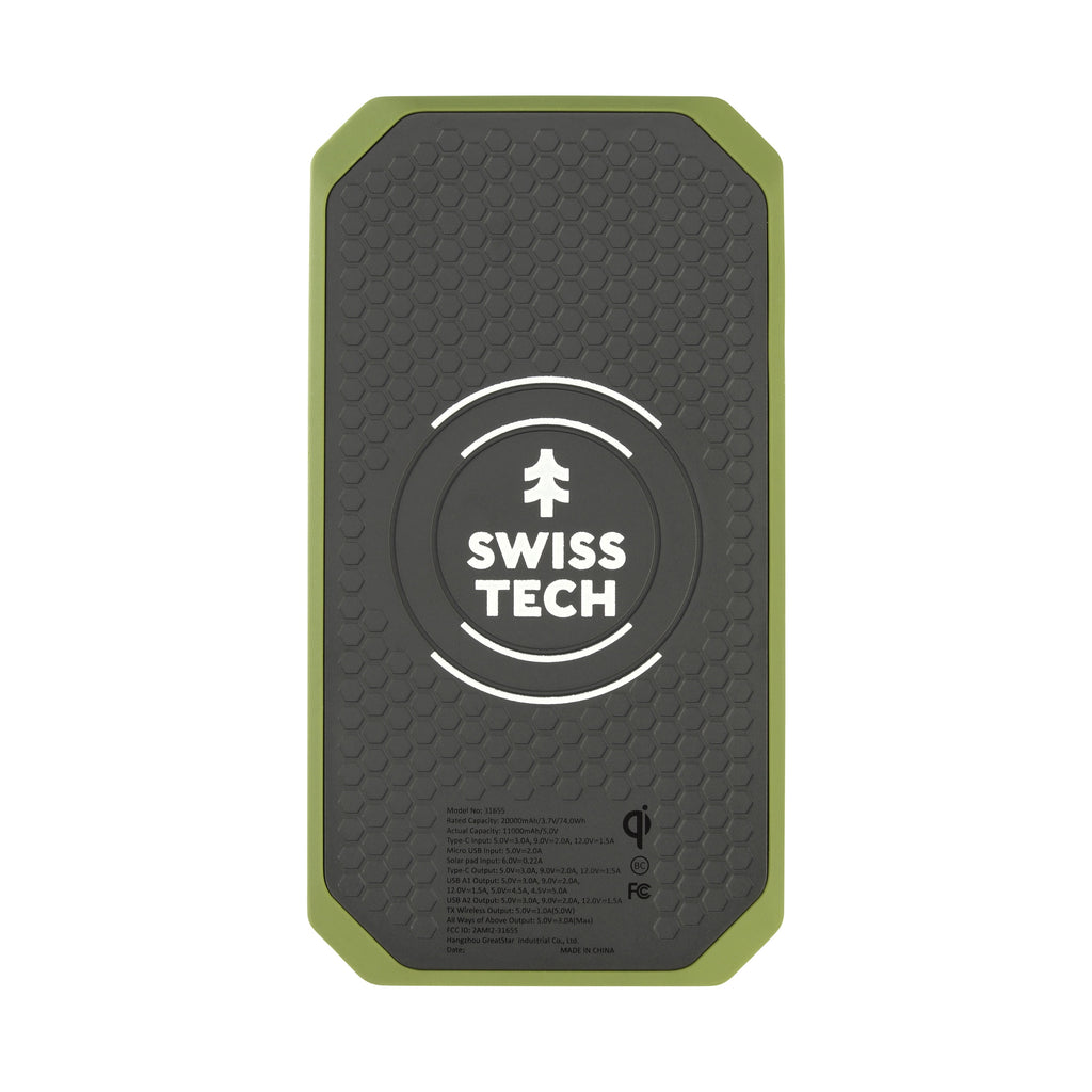 (4 Pack)  20000Mah Wireless Power Bank with Flashlight and IP54 Protection