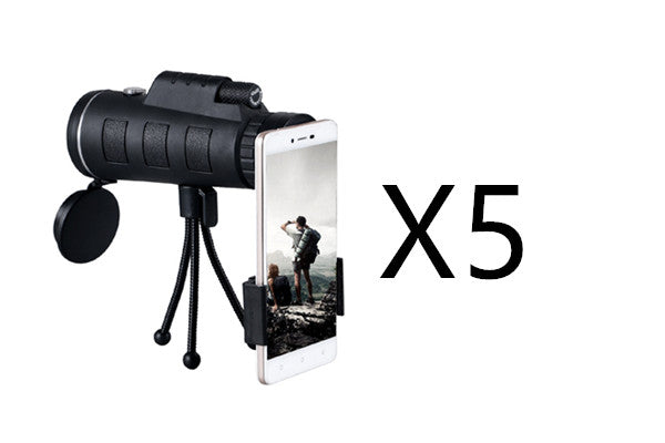 Smartphone Telescope Lens - 12X Zoom Monocular for iPhone & Android