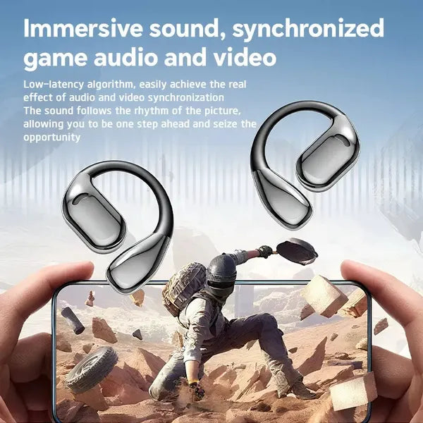 Ai Translation Headset, Bone-guided Wireless Headset, Real-time Translation In 144 Languages, Intelligent Noise Cancellation With 6 Microphones, Real-time Translation Of Meeting Notes, Touch Control,