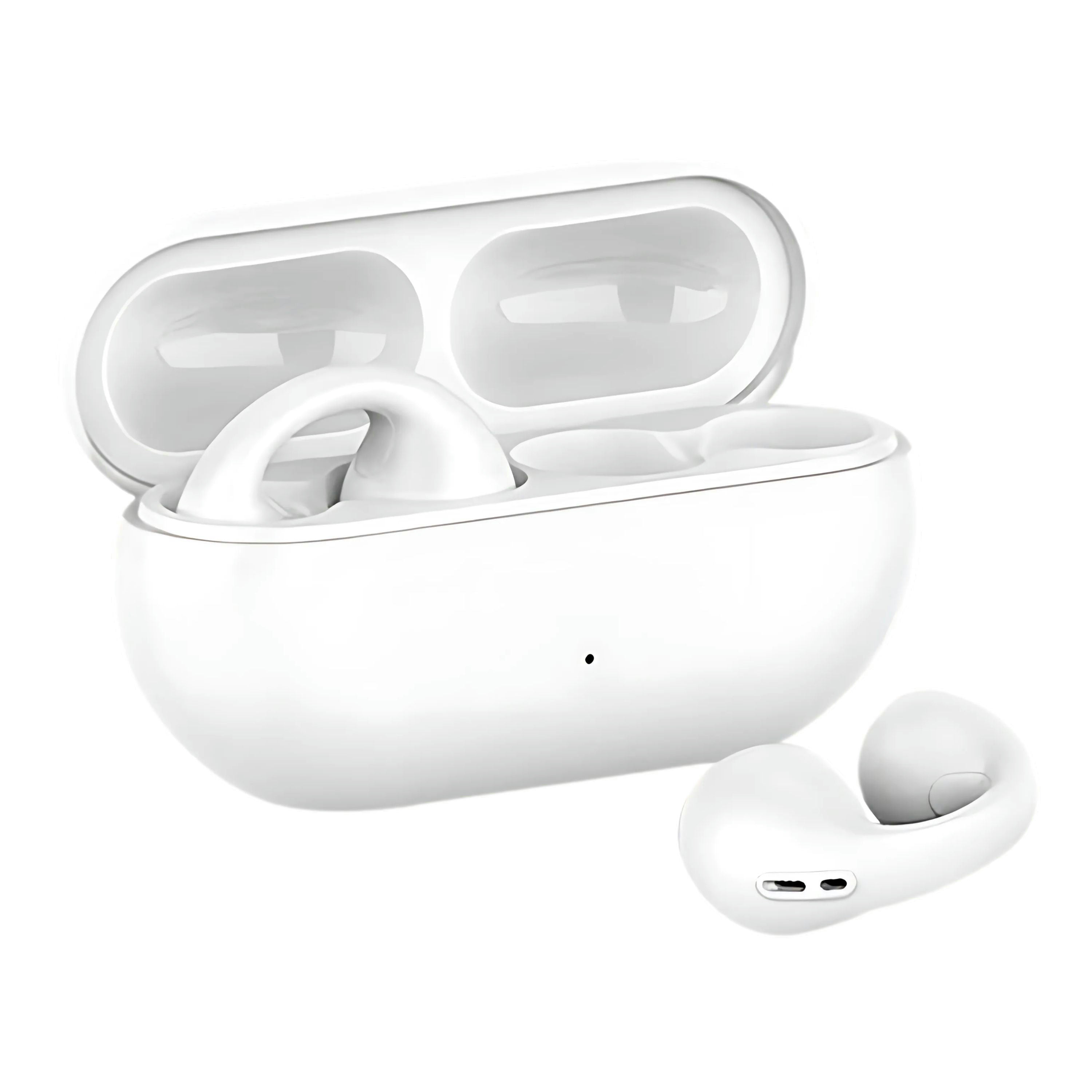 Wireless Bone Conduction Headphones – Waterproof Bluetooth Earphones with Ear Clip, Mini Open-Ear Design for Comfort and Clarity