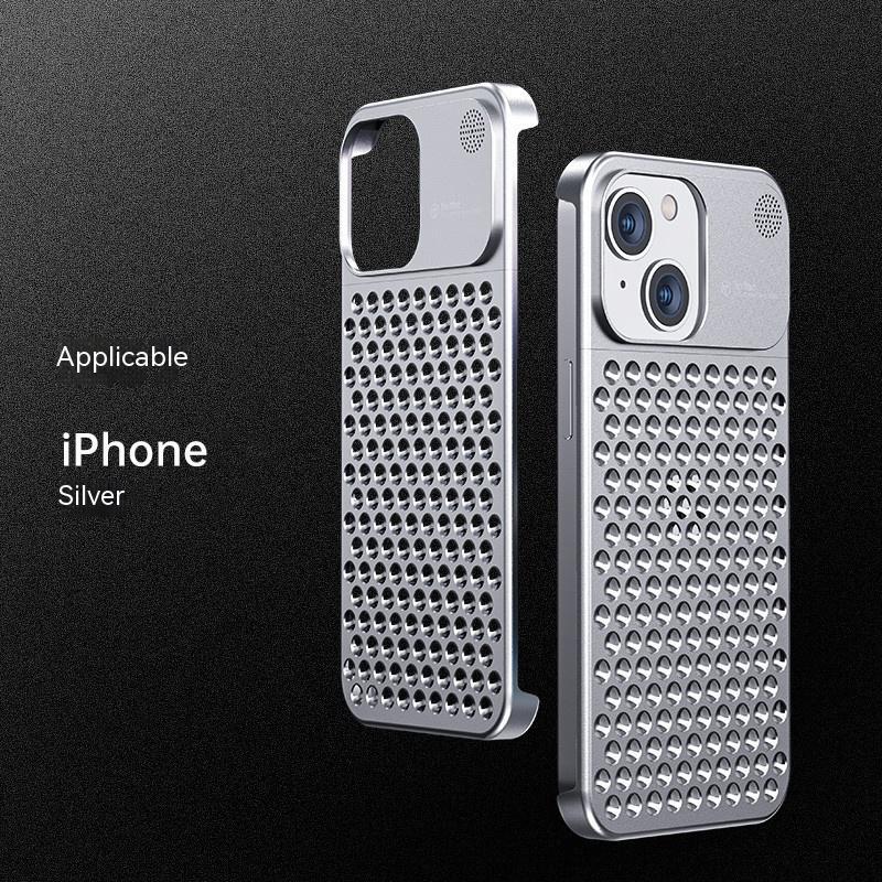 Gaming Phone Case with Cooling Vents - Aluminum Heat Dissipation Case