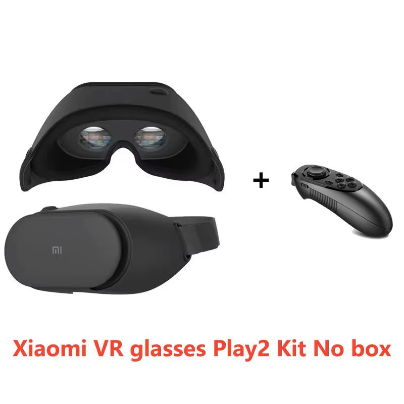 Original  VR Glasses PLAY2 Phone Kit Black Tech Virtual Reality 3D Headset - Smart Gaming Helmet & Fashion Goggles