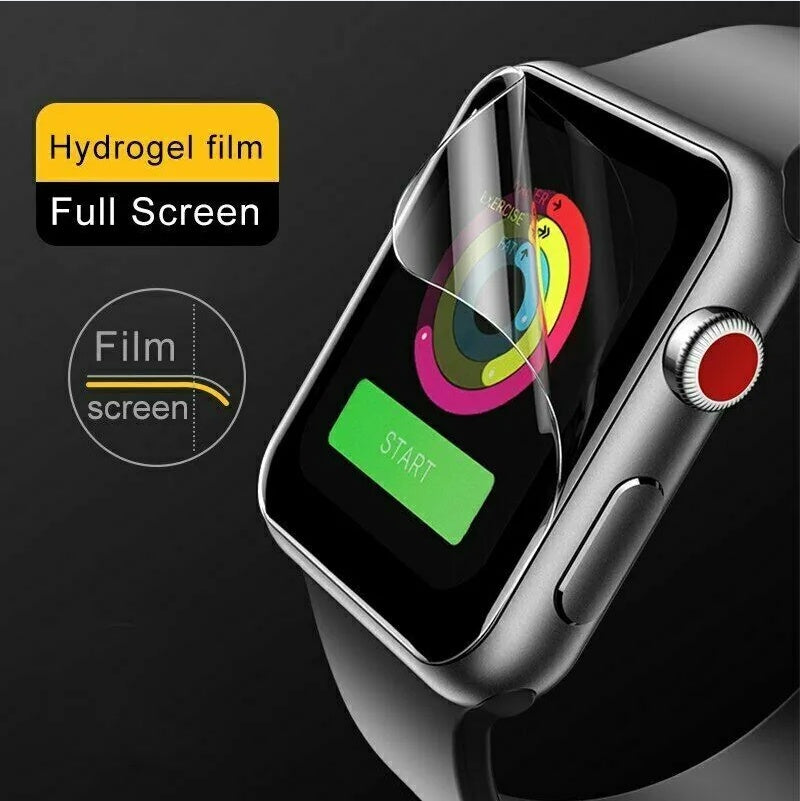 3PC TPU Hydrogel Screen Protector For IWatch Watch