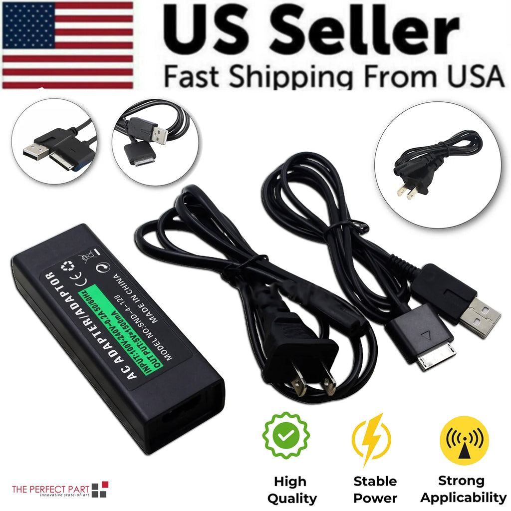 Wall Home Travel AC Charger Adapter for Sony Playstation Portable PSP Go