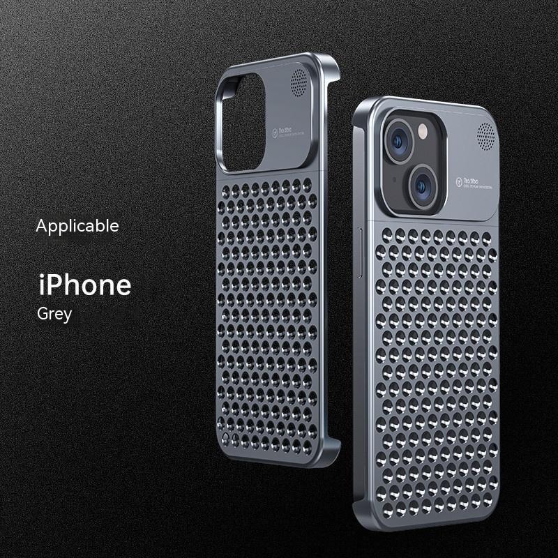 Gaming Phone Case with Cooling Vents - Aluminum Heat Dissipation Case