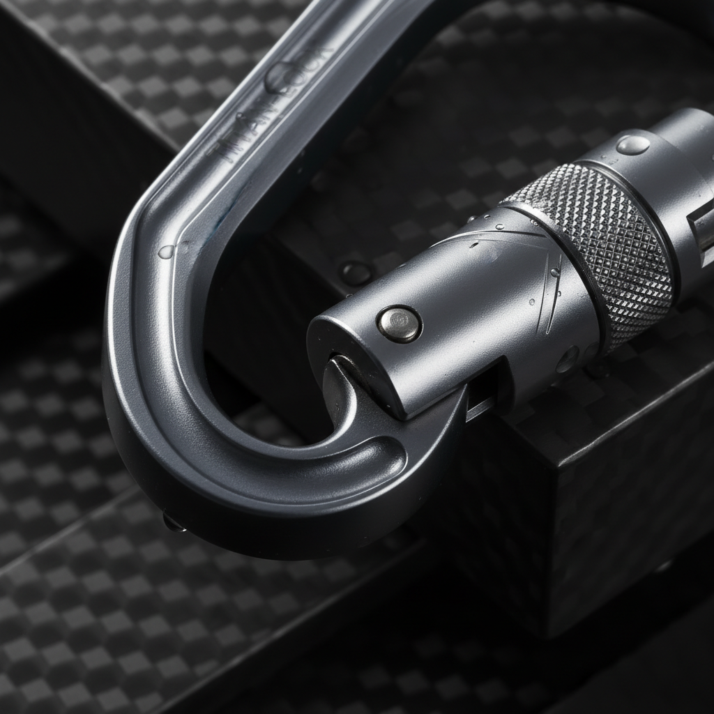 Titanium Carabiner Detail