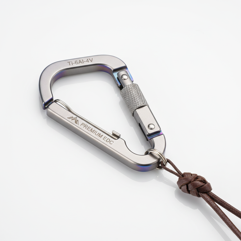 Titanium Carabiner EDC Clip