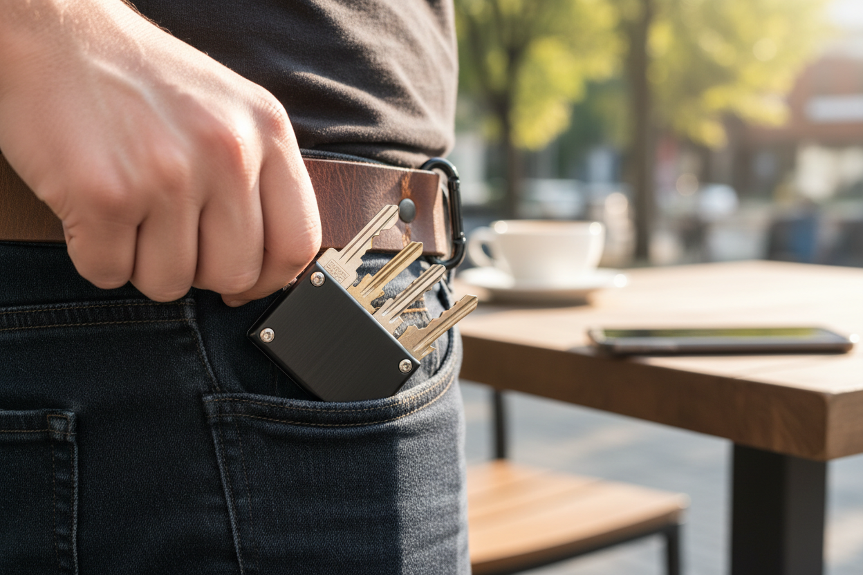 Key Organizer in Use