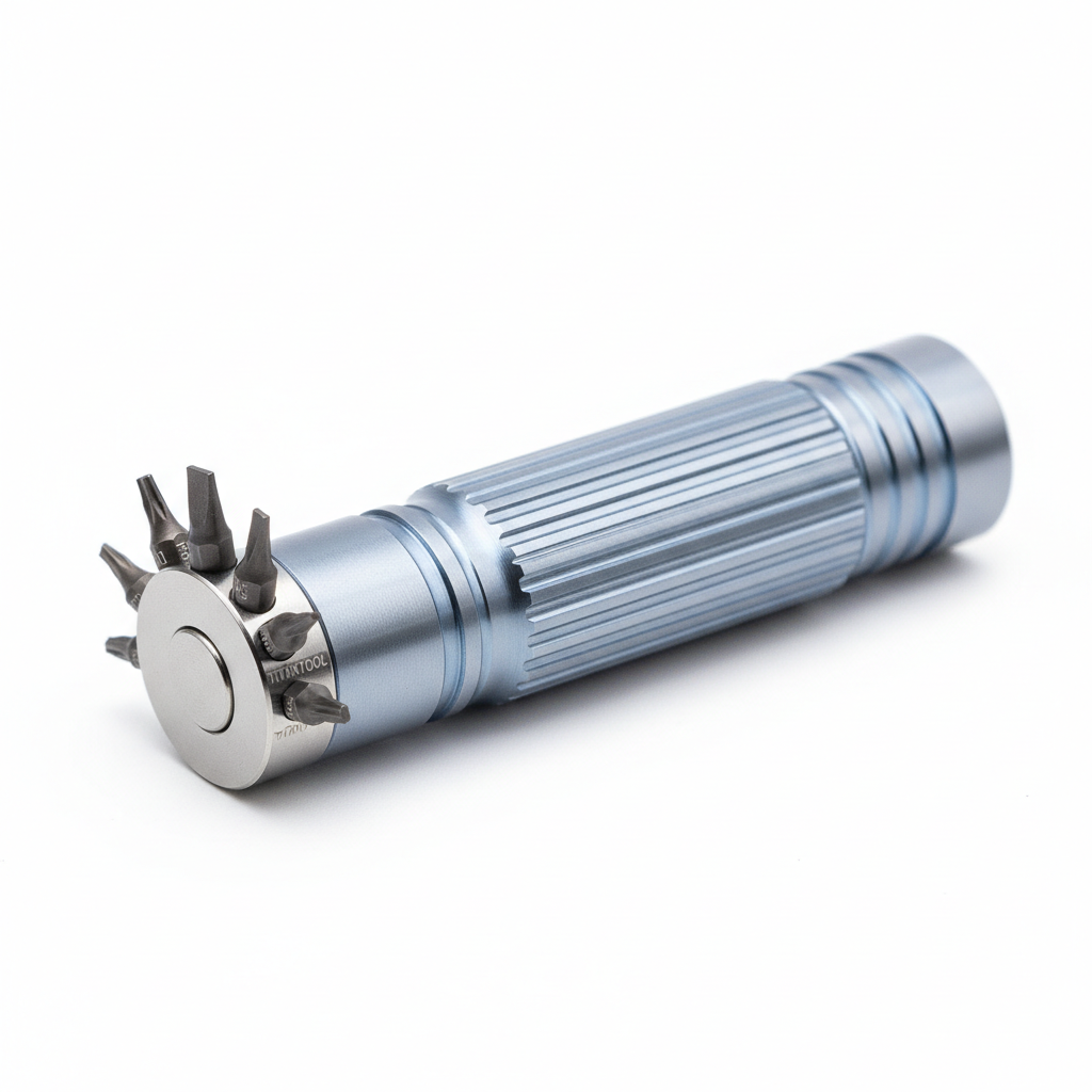 Magnetic bit holder close-up