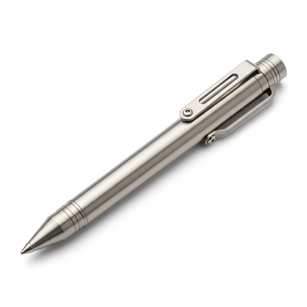 Titanium Tactical Pen - Grade 5 Ti-6Al-4V EDC Writing Tool