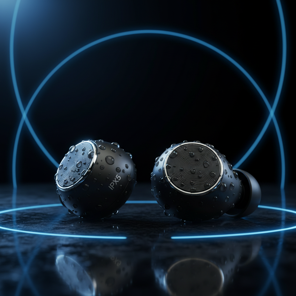 Bluetooth Earbuds Headset 5.3 Wireless Noise Cancelling TWS Trucker Waterproof